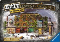 Ravensburger EXIT Úniková hra - Adventný kalendár: Opustená továreň