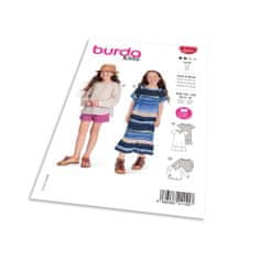 Burda Strih Burda 9247 - Voľné šaty, blúzka pre dievčatá