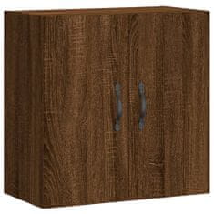 Vidaxl Nástenná skrinka hnedý dub 60x31x60 cm kompozitné drevo