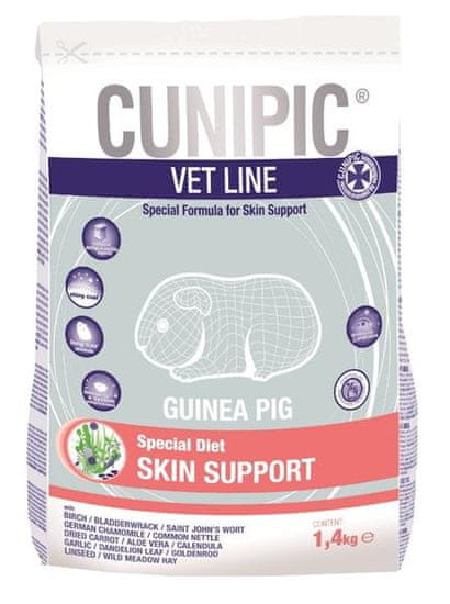 Cunipic väčłina Guinea Pig Skin support 1,4 kg