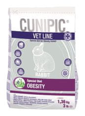 Cunipic väčłina Rabbit Obesity 1,36 kg