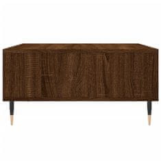 Petromila vidaXL Konferenčný stolík hnedý dub 60x60x30 cm kompozitné drevo