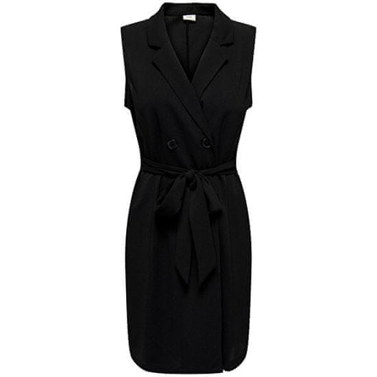 Jacqueline de Yong Dámske šaty JDYGEGGO Regular Fit 15302515 Black