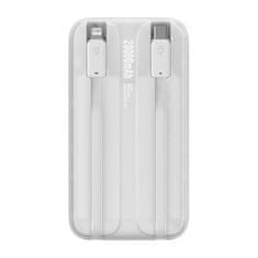 BASEUS Powerbank Baseus Comet 20000mAh, USB na USB-C, 22,5W (biela)