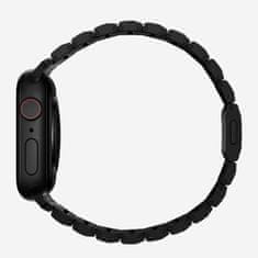 Nomad Titanium Band - Titánový náramok pre Apple Watch 45 / 49 mm, čierny