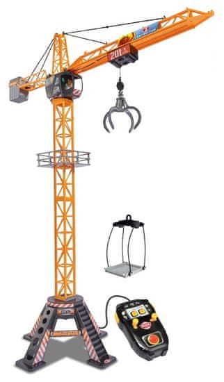 DICKIE Žeriav Mega Crane 120 cm, na kábel