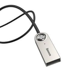 BASEUS  USB audio adaptér Bluetooth 5.0 , AUX - čierny