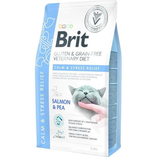 Brit Veterinary Diets Cat Calm & Stress Relief 5 kg