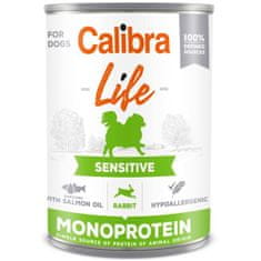 Calibra Dog Life konz. Sensitive Rabbit 400g