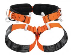 Petzl Speleologický úväzok Petzl Aven oranžová/čierna