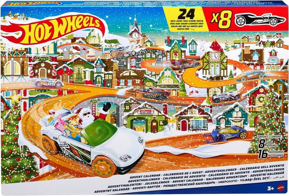 Hot Wheels Adventný kalendár 2023 HKL74