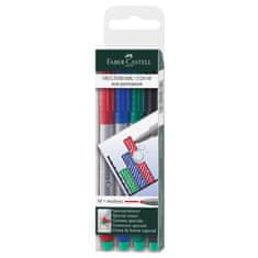 Faber-Castell Popisovač Multimark nepermanentný M, 4 set