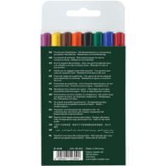 Faber-Castell Popisovač OHP permanentný F, 8 set