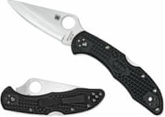 Spyderco C11PBK Delica 4 Lightweight Black Plain vreckový nôž 7,5 cm, čierna, FRN