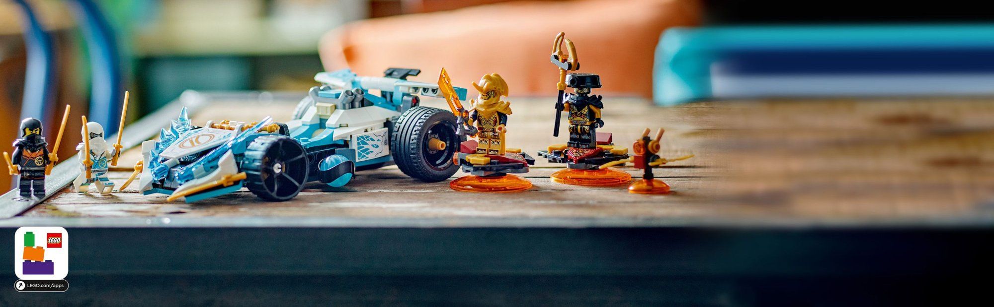 LEGO Ninjago 71791 Zaneovo dračie Spinjitzu pretekárske auto