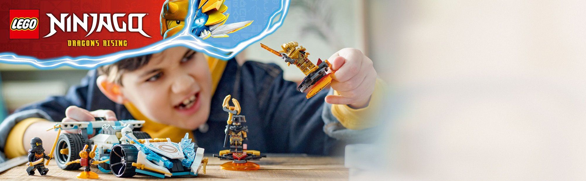 LEGO Ninjago 71791 Zaneovo dračie Spinjitzu pretekárske auto