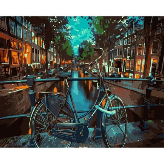 PIPPER. Maľovanie podľa čísiel "Amsterdam 2" 50x40 cm, plátno vypnuté na ráme