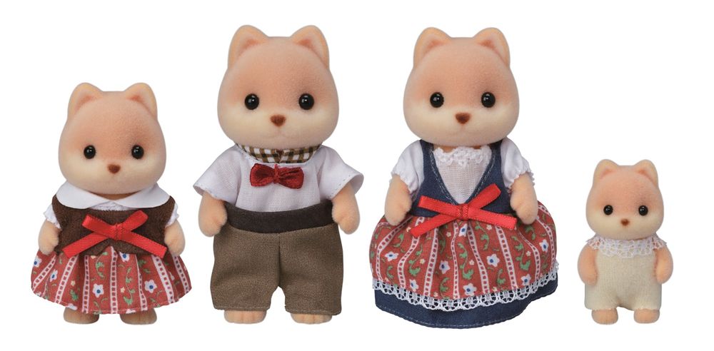 Sylvanian Families Rodina karamelových psů