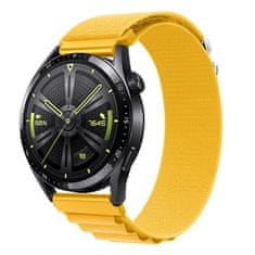 BStrap Nylon Loop remienok na Samsung Galaxy Watch 42mm, yellow