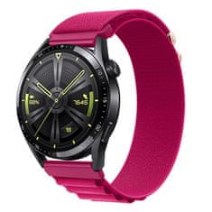 BStrap Nylon Loop remienok na Samsung Galaxy Watch 3 41mm, carmine