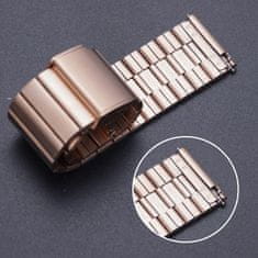 BStrap Steel remienok na Samsung Galaxy Watch 42mm, rose gold