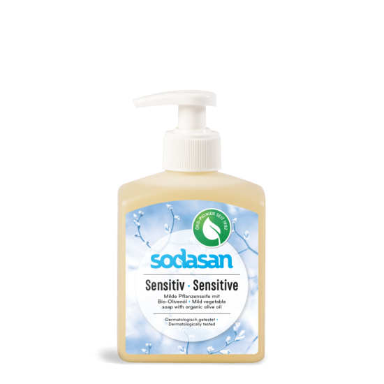 Sodasan BIO tekuté mydlo na ruky SENSITIVE - 300 ml