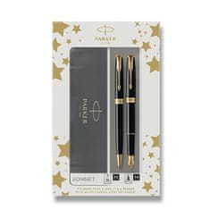 Parker Sonnet Black GT súprava plniace pero a guličkové pero