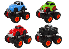 Lean-toys Kovové auto Veľké kolesá Rôzne vzory HXHG08