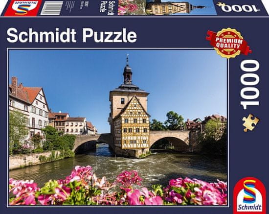 Alum online Bambergská stará radnica Puzzle 1000 dielikov - SCHMIDT