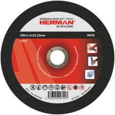 HERMAN Rezný kot. AR-30 Classic | Na nerez 180x1,5x22,23mm | bez prelisu | TYP 41