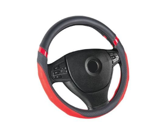 Automax Poťah na volant Black / Red veľ. M