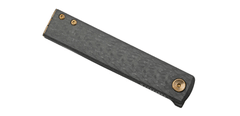 Fox Knives FX-543 CFBR Chnops vreckový nôž 7,5 cm, čierna, uhlíkové vlákna, titán