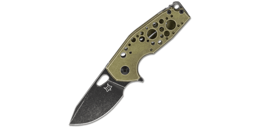 Fox Knives FX-526 ALG Suru Alluminium Green vreckový nôž 6 cm, čierna, zelená, hliník