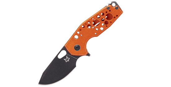 Fox Knives FOX Knife FX-526 ALO Suru Alluminium Orange vreckový nôž 6 cm, čierna, oranžová, hliník