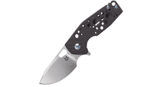 Fox Knives FX-526 TCBL Suru vreckový nôž 6 cm, uhlíkové vlákno, modrá, titán