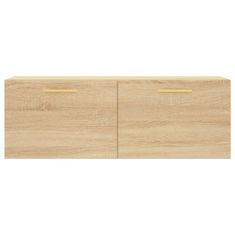 Vidaxl Nástenná skrinka dub sonoma 100x36,5x35 cm kompozitné drevo