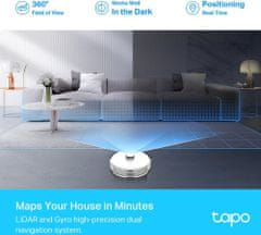 TP-LINK Tapo RV30 Plus, robotický vysavač a mop