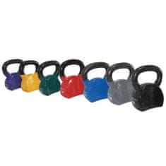 Tunturi Kettlebell liatinový vo vinyle 10 kg červený