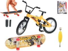 Skateboard 9,5 cm a bicykel 11 cm kov