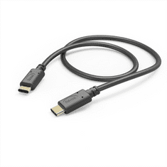 HAMA kábel USB-C 2.0 typ CC 1,5 m, čierna