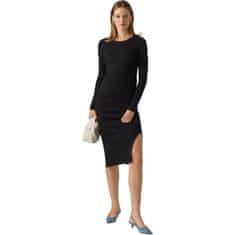 Vero Moda Dámske šaty VMGLORY Bodycon Fit 10291686 Black (Veľkosť M)