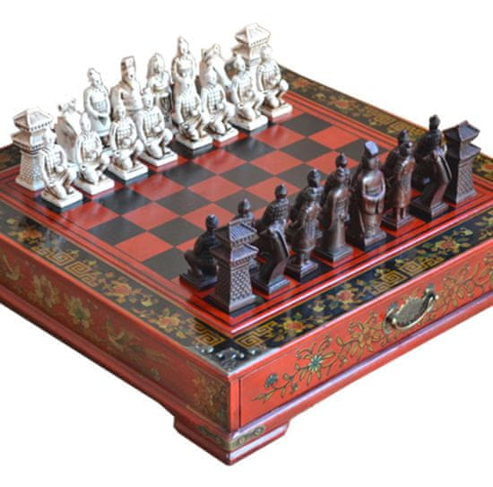 Gaira® Šachy Terracottova armáda 38x36cm