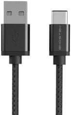 Ghostek Kábel - NRGline USB-C 0,9m , Black (GHOCBL001)