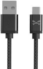 Ghostek Kábel - NRGline Micro USB 0,9m , Black (GHOCBL025)