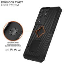 Rokform Kryt Rugged pre Samsung Galaxy S21 Ultra, čierny