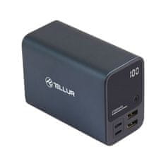 Tellur PD903 Ultra Pro 27000mAh Powerbank 222.5W, 2xQC3.0 22.5W + 2xPD100W, LCD displej, modrá