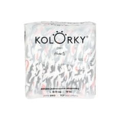 KOLORKY DAY Plienky jednorazové eko, srdce L (8-13 kg) 19 ks