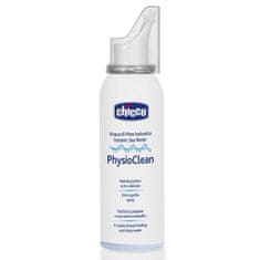 Chicco Sprej do nosa izotonický s morskou vodou PhysioClean na hygienu nosa 100ml, 6m+