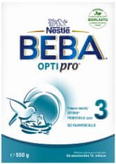 BEBA OPTIPRO 3 batoľacie mlieko, 500g