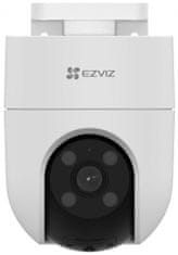 EZVIZ IP kamera H8C 2K+/ PTZ/ Wi-Fi/ 4Mpix/ krytie IP65/ objektív 4mm/ H.265/ IR prísvit až 30m/ biela